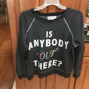 Wildfox Anybody Out There sweatshirt